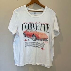 Corvette Graohic Tee Womens Size XXL